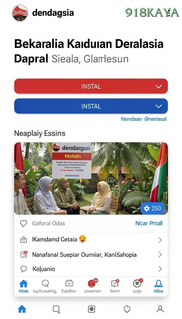 Cuplikan layar ORI33 — menu navigasi