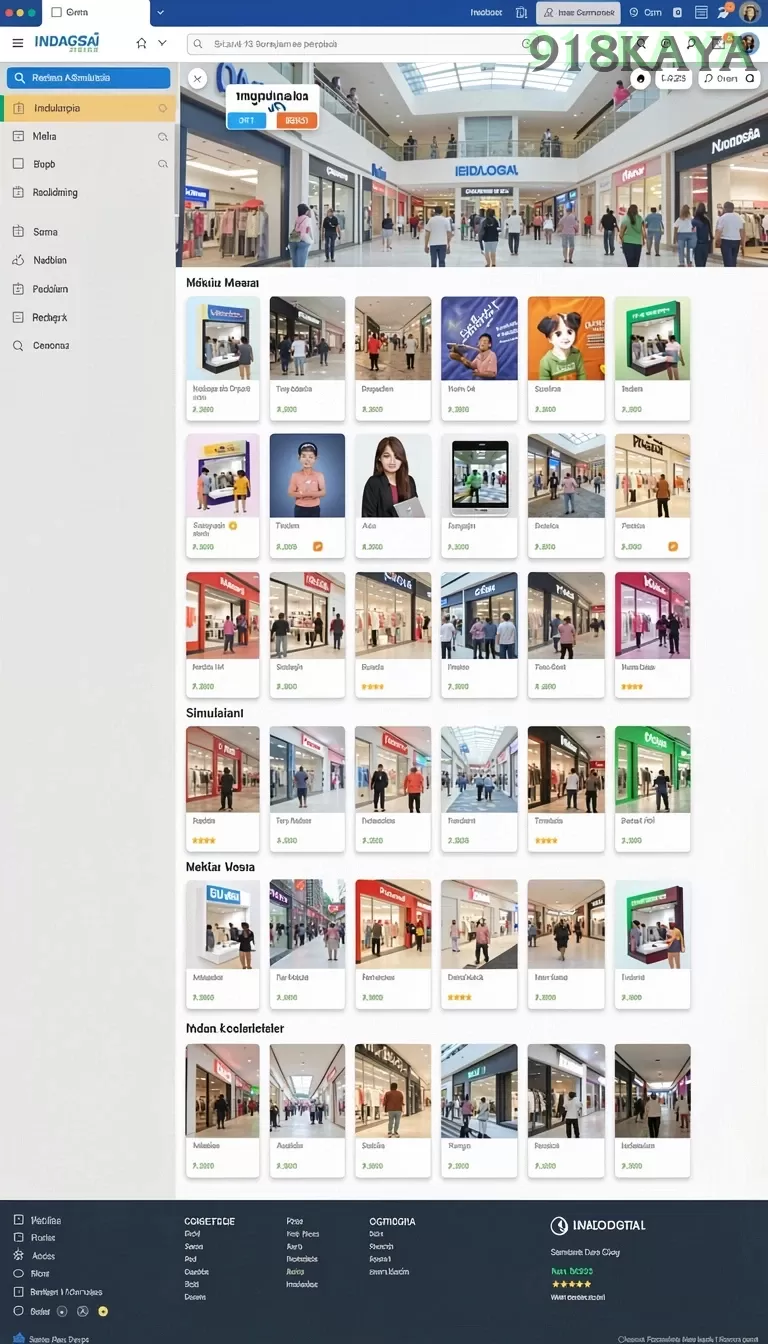 Cuplikan layar RPZZZ — menu navigasi