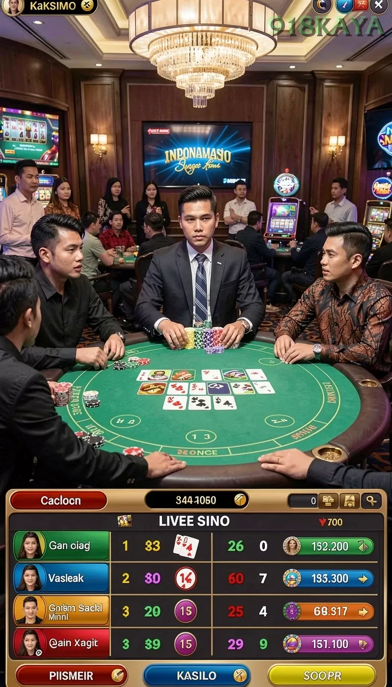 Cuplikan layar GIM999 — menu navigasi