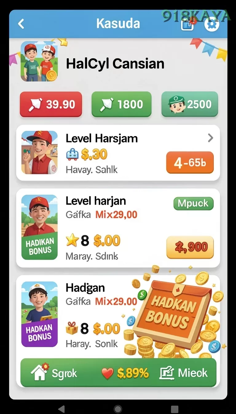 Cuplikan layar ORI33 — pengaturan akun